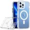 Husa de Protectie TPU, Flippy, pentru Apple iPhone 16, MagSafe, Antisoc, Rezistenta la Impact, Protectie Camera, Transparent