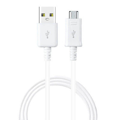 Cablu de Date USB to Micro-USB, 2A, 1.5m Samsung (ECB-DU4EWE) Alb (Bulk Packing) foto