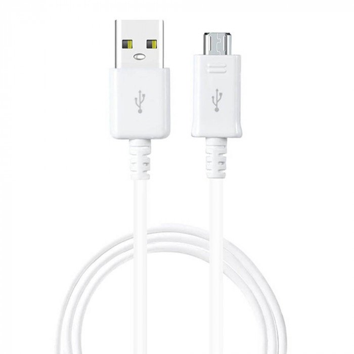 Cablu de Date USB to Micro-USB, 2A, 1.5m Samsung (ECB-DU4EWE) Alb (Bulk Packing)