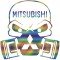 Sticker Mitsubishi Toxic , Autocolant Avertisment Tuning cu Atitudine