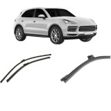 Cumpara ieftin Set 3 stergatoare PORSCHE CAYENNE (9YA) din 2017-2021, pentru parbriz si luneta fata si spate auto, Bosch Aerotwin-Aerotwin, din cauciuc siliconat rez