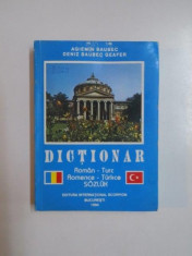 DICTIONAR ROMAN - TURC de AGIEMIN BAUBEC , DENIZ BAUBEC GEAFER 1994 foto