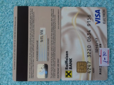 = CARD BANCAR EXPIRAT RAIFFEISEN , = foto