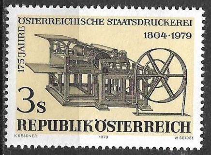 B2453 - Austria 1979 - Timbrul neuzat,perfecta stare