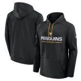 Pittsburgh Penguins hanorac de bărbați cu glugă Authentic Pro Rink Poly Fleece POH - 2XL, Fanatics Branded