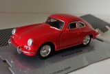 Macheta Porsche 356 B rosu - Welly 1/36, 1:32