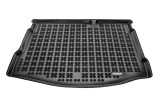 Covor Tavita Portbagaj Rezaw Premium Negru pentru Nissan Qashqai I (2006-2013), Cauciuc, Bordura Pronuntata