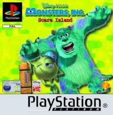 Joc PS1 Monsters Inc Scare Island - Platinum