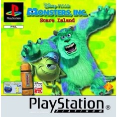 Joc PS1 Monsters Inc Scare Island - Platinum
