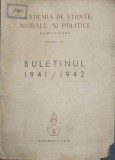 Buletinul 1941-1942, Tomul III, G. Strat, 1943, Dacia Traiana, Istorie, Romana, 276 Pagini