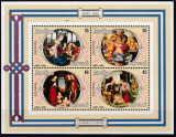 DB1 Pictura Burundi Craciun 1980 SS MNH, Nestampilat