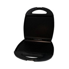 Sandwich maker Hausberg, 1200 W, 4 sandwich-uri, indicator LED, aluminiu, Negru foto