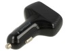 &Icirc;ncărcător USB Dual 12-24V Negru