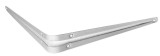 Consola Raft 300x350 mm, Otel, Alb, Tolsen - Suport Rafturi Rezistent, Montaj Perete, Depozitare Casa/Birou