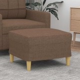 vidaXL Taburet, maro, 60x50x41 cm, material textil 349266