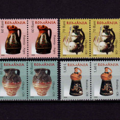 2006 LP 1715 "Ceramica rom./ Ulcioare nunta (I) " - serie pereche H , MNH