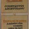 Pentru cei de miine... Constantin Argetoianu vol. I Ed. Albatros, 1991, brosata