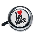 Sonerie ghidon cu mesaj, din metal, pentru bicicleta, Oem