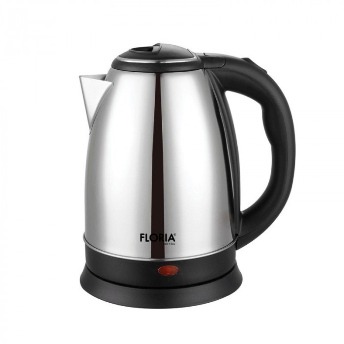 Fierbator apa inox Floria, capacitate 1.8 l, 1500 W