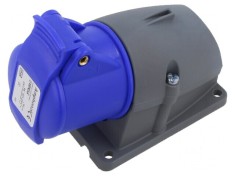 Conector AC trifazat 16A 250VAC IP44