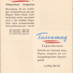 HST A1968 Reclamă medicament Germania anii 1930-1940