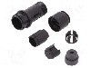 Conector circular, tata, 6 pini, BULGIN - PXP4011/06P/3540