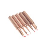 Varf ciocan Gordak set 5buc cupru