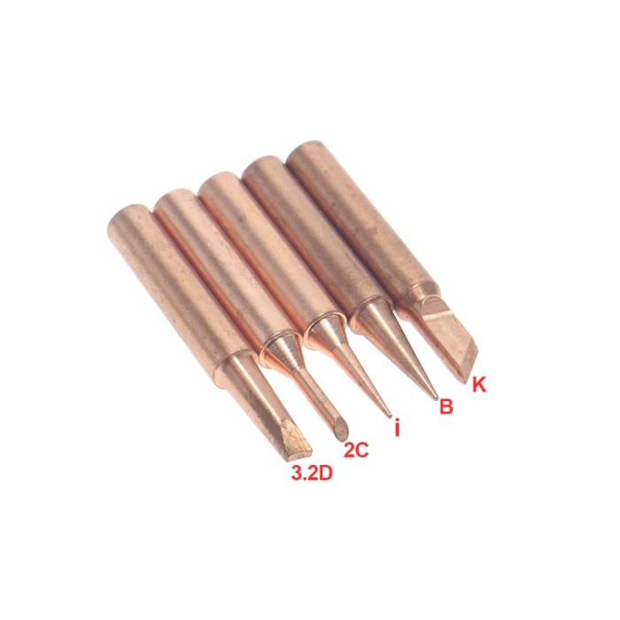 Varf ciocan Gordak set 5buc cupru