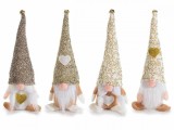 Cumpara ieftin Set 4 figurine Mos Craciun si Craciunita 9x6x25 cm