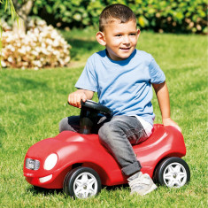 Mașinuță fară pedale, roșie, Racer, 3-5 ani, 1-3 ani, Băieți
