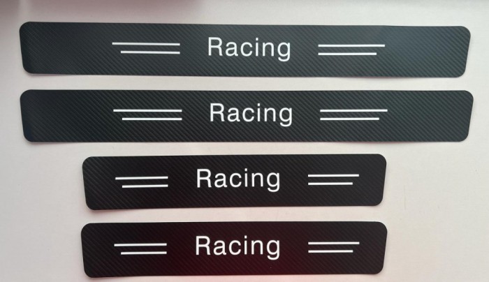4 x ornament praguri RACING