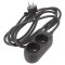 Prelungitor alimentare 3 prize PVC negru 3m 16A 3x1,5mm2