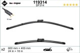 Set lamela stergator SWF Wiper FB OE LHD 600 400 mm