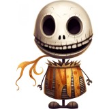 Sticker decorativ, Halloween, Portocaliu, 83 cm, 8375ST-11