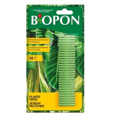 BIOPON 1125 - ingrasamant plante verzi batoane 30 buc