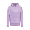 Mercedes AMG Petronas hanorac de bărbați cu glugă Retro lilac F1 Team 2023 - XXL, Stichd