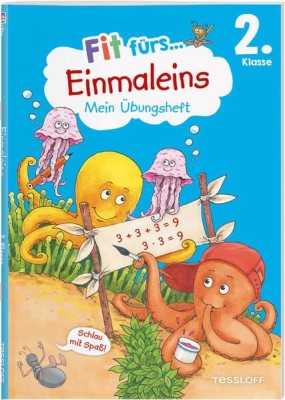 Fit f&amp;uuml;rs Einmaleins 2. Klasse. Mein &amp;Uuml;bungsheft foto