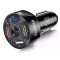 Incarcator auto 12-24V Fast Charge cu port USB si QC3.0 - BK358