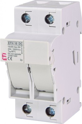 Separator cu fuzibil voltaic 2P 25A 10X38mm Eti 002540203 foto