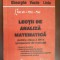 Lectii de analiza matematica pentru clasa a XII -a Propunere de manual-Dumitreasa Gheorghe, Tifui Vasile