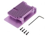 Carcasă Aluminiu Violet Raspberry Pi 4 B