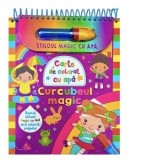 Curcubeul magic. Carte de colorat cu apa. Stiloul magic cu apa