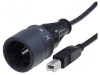 Cablu USB 2.0 4m Waterproof 1A
