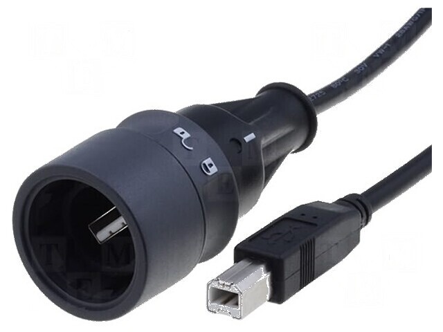 Cablu USB 2.0 4m Waterproof 1A