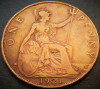 Moneda istorica 1 (ONE) PENNY- MAREA BRITANIE, anul 1921 * cod 4916, Europa