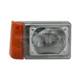 Far Fiat Panda 1986- TYC partea Dreapta, semnalizare orange, tip bec H4, reglare manuala