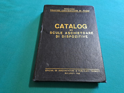 CATALOG DE SCULE AȘCHIETOARE ȘI DISPOZITIVE * 1968 * foto