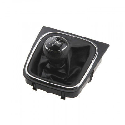 Nuca cu manson schimbator de viteze Automobilus, pentru VW Golf V 2003-2008, Golf VI 2008-2013, Golf V Plus 2005-2008, Jetta 2006-2010,5 trepte foto