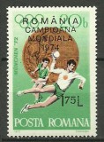 1974 - C.M. handbal, supratipar, neuzata