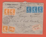 AMS - PLIC FRANTA 1922, FRANCATURA MULTIPLA